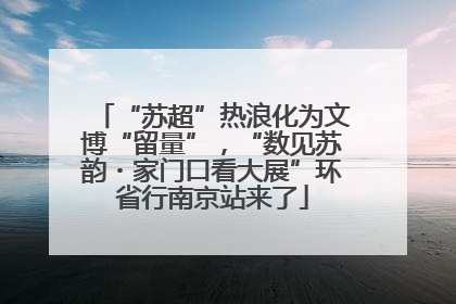 “苏超”热浪化为文博“留量”，“数见苏韵・家门口看大展”环省行南京站来了