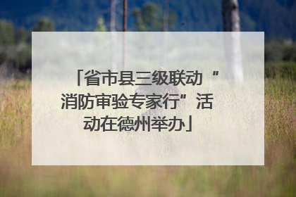 省市县三级联动“消防审验专家行”活动在德州举办