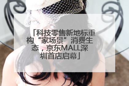 科技零售新地标重构“家场景”消费生态，京东MALL深圳首店启幕