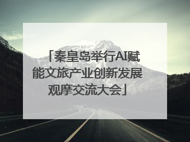 秦皇岛举行AI赋能文旅产业创新发展观摩交流大会