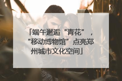 端午邂逅“青花”，“移动博物馆”点亮郑州城市文化空间