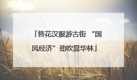 簪花汉服游古街 “国风经济”劲吹昙华林