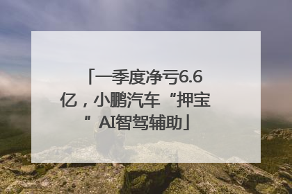 一季度净亏6.6亿，小鹏汽车“押宝”AI智驾辅助