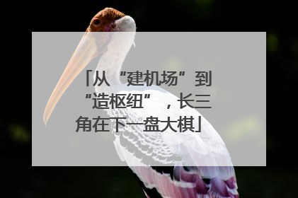 从“建机场”到“造枢纽”，长三角在下一盘大棋