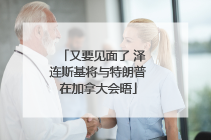 又要见面了 泽连斯基将与特朗普在加拿大会晤