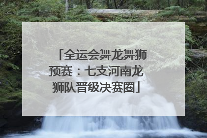 全运会舞龙舞狮预赛：七支河南龙狮队晋级决赛圈