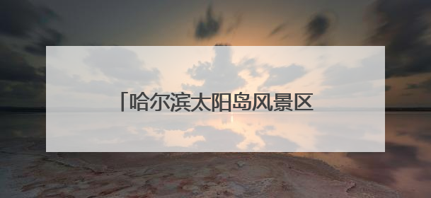 哈尔滨太阳岛风景区“阳光彩虹桥”带游客“漫步彩虹之上”