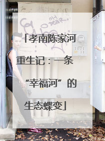 孝南陈家河重生记：一条“幸福河”的生态蝶变