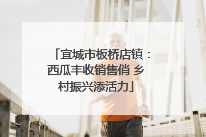 宜城市板桥店镇：西瓜丰收销售俏 乡村振兴添活力