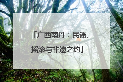 广西南丹：民谣、摇滚与非遗之约