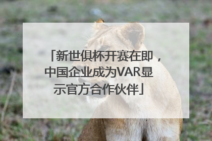 新世俱杯开赛在即，中国企业成为VAR显示官方合作伙伴