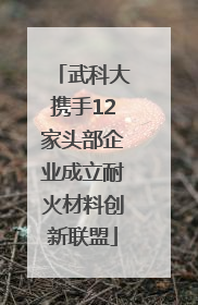 武科大携手12家头部企业成立耐火材料创新联盟