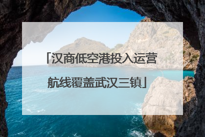 汉商低空港投入运营 航线覆盖武汉三镇