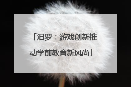 汨罗：游戏创新推动学前教育新风尚