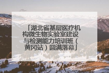 湖北省基层医疗机构微生物实验室建设与检测能力培训班（黄冈站）圆满落幕