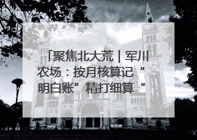 聚焦北大荒｜军川农场：按月核算记“明白账”精打细算“过紧日子”