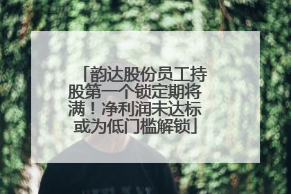 韵达股份员工持股第一个锁定期将满！净利润未达标或为低门槛解锁