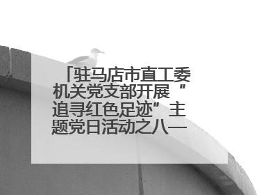驻马店市直工委机关党支部开展“追寻红色足迹”主题党日活动之八——鏖战独树镇
