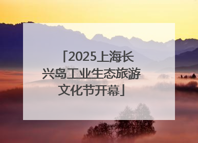 2025上海长兴岛工业生态旅游文化节开幕
