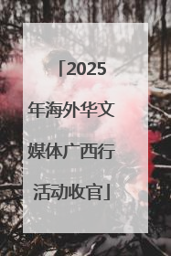 2025年海外华文媒体广西行活动收官