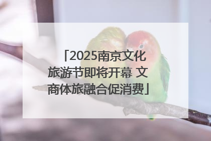2025南京文化旅游节即将开幕 文商体旅融合促消费